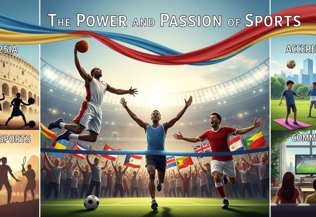 The Power and Passion of Sports: A Journey Through Competition, Unity, and Human Spirit