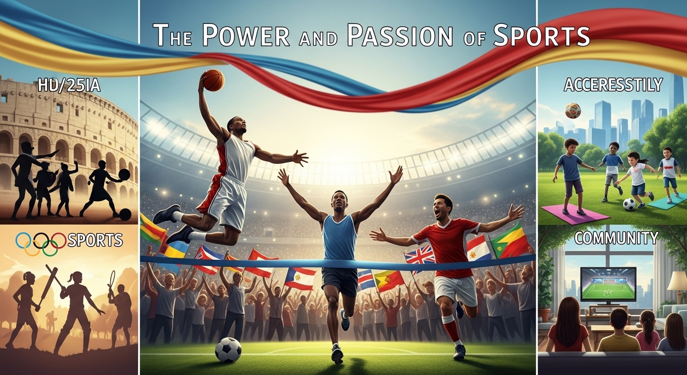 The Power and Passion of Sports: A Journey Through Competition, Unity, and Human Spirit